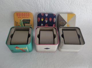 Lote 3 Cajas Reloj Fossil Nuevas