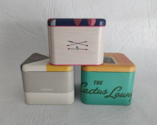 Lote 3 Cajas Reloj Fossil Nuevas
