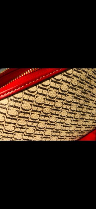 Neceser CH Original Beige y Rojo
