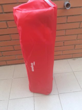 Cuna de viaje con colchón plegable