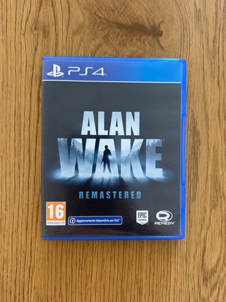 Alan Wake Remastered PS4