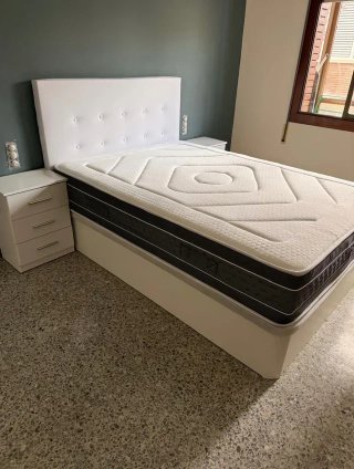 Cama canapé y colchón