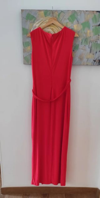 Vestido Ralph Lauren Rojo Fiesta