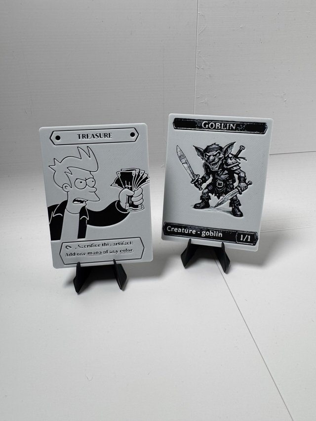 6 Tokens impresión 3D Pokémon magic commander TCG