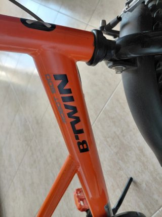 Bicicleta infantil Btwin 500 16" naranja