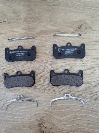 4 Pastillas Freno Bicicleta Ferodo Fórmula Cura 4