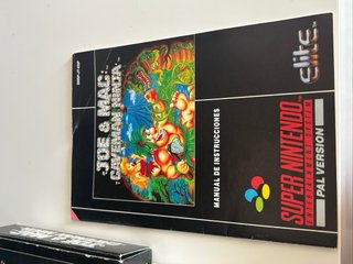 Joe & Mac: Caveman Ninja SNES PAL