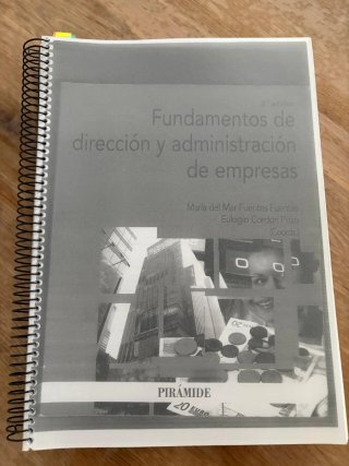 Libro Fundamentos de dirección y administración eª