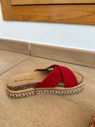 Sandalias INEXTENSO Rojas Talla 37