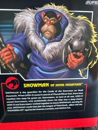 Thundercats figura Snowman of Hook Mountain