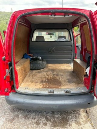 Volkswagen Caddy 2008 ITV recién pasada etiqueta b