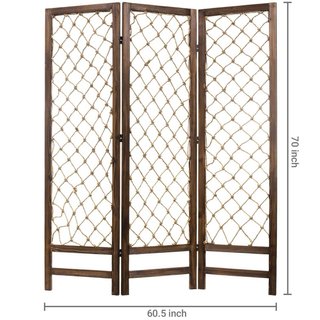 Biombo separador de ambientes vintage