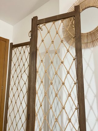 Biombo separador de ambientes vintage