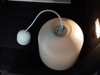 Lámpara de techo blanca Ikea