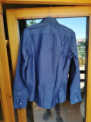 Camicia uomo Coveri blu taglia L