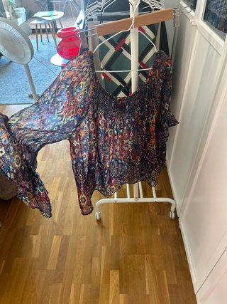 Blusa Estampada Multicolor
