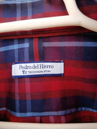 Camisa Pedro del Hierro cuadros