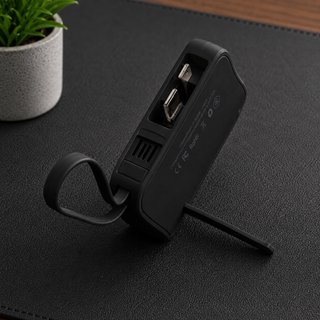Power Bank 5000 mAh con cavo Type C & Lightning