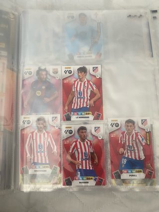 Álbum LaLiga Panini Adrenalyn con 74 cromos
