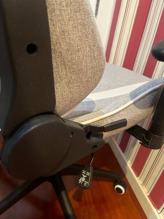 Silla Gaming Oversteel Gris y Blanca