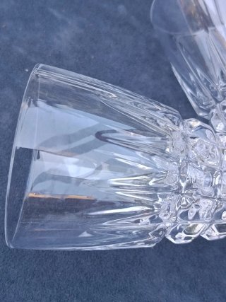 Set di 6 calici per vino bianco vintage D'Arques, modello Pompadour
