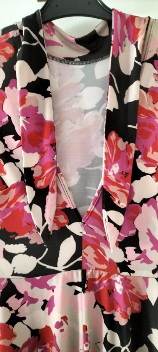 Vestido estampado floral verano