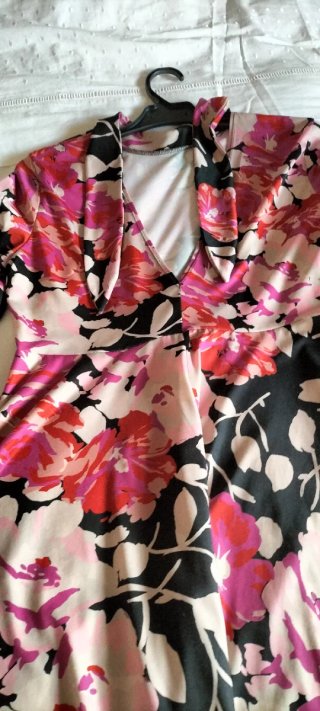 Vestido estampado floral verano