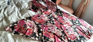 Vestido estampado floral verano