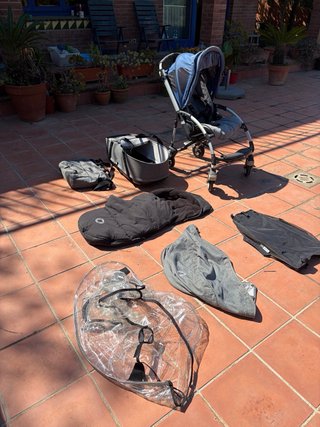 Passeggino Bugaboo Bee 2019 con ovetto e accessori