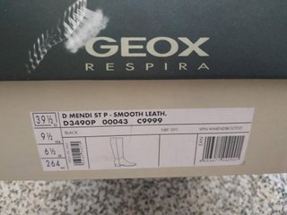 Botas negras altas Geox, para tu otoño 2026
