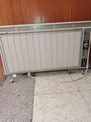 Radiador eléctrico antiguo black confort