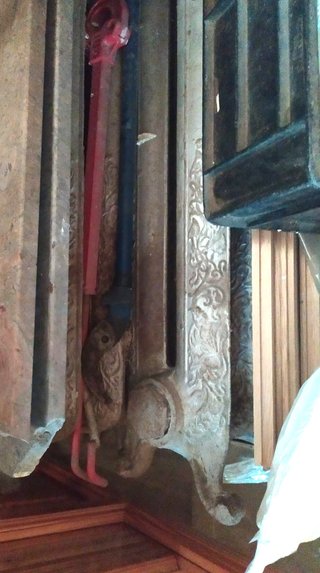 Radiadores de hierro fundido antiguos