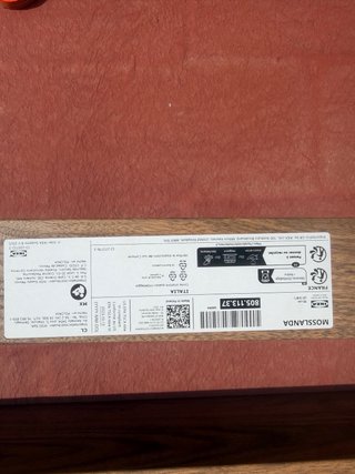 Baldas de madera Ikea