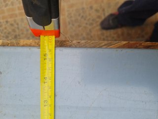 Baldas metálicas para estanterías