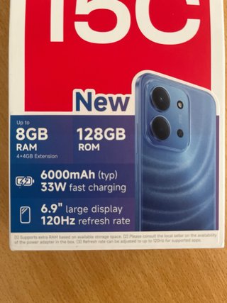 Redmi 15C 8GB RAM 128GB ROM NFC