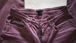 Pantalones GANT morados mujer talla 29/34