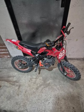 Minimoto DMX Infantil Roja