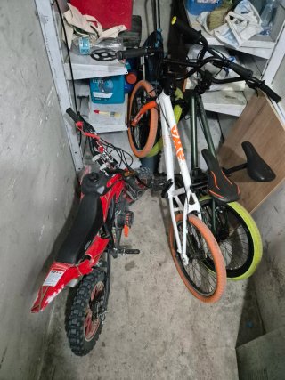 Minimoto DMX Infantil Roja