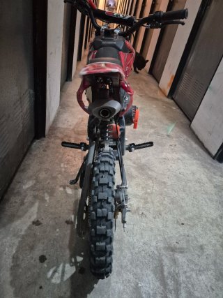 Minimoto DMX Infantil Roja
