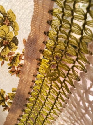 Cubre mesa andaluz floral redondo 2,10m