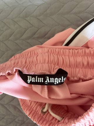 Palm Angels Pantalón Corto Rosa