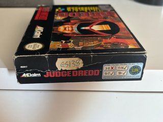 Super Nintendo Judge Dredd