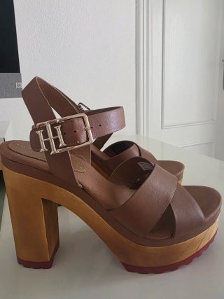 Sandalias de piel Tommy Hilfiger