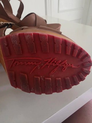 Sandalias de piel Tommy Hilfiger