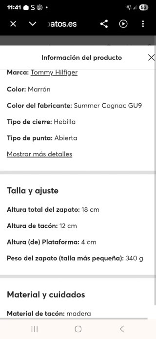 Sandalias de piel Tommy Hilfiger
