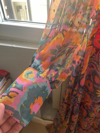 Vestido fiesta puesto una vez