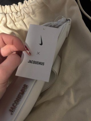 Jacquemus x Nike Le Swoosh Bag bianca