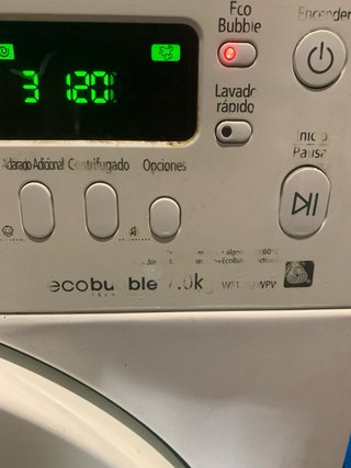 Lavadora Samsung ecobubble 7kg