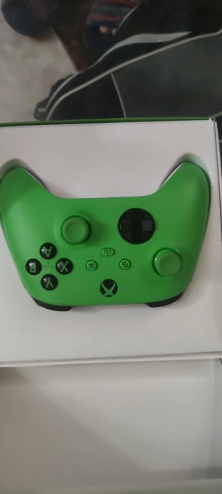 Mando Xbox Series X Verde Velocity Green + Batería