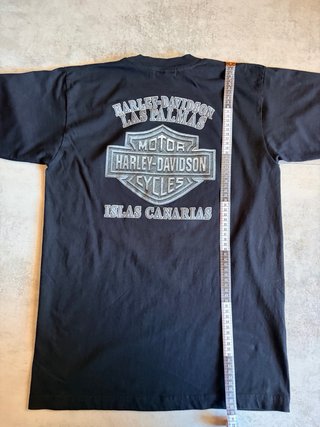 Camiseta de Harley-Davidson de manga corta.